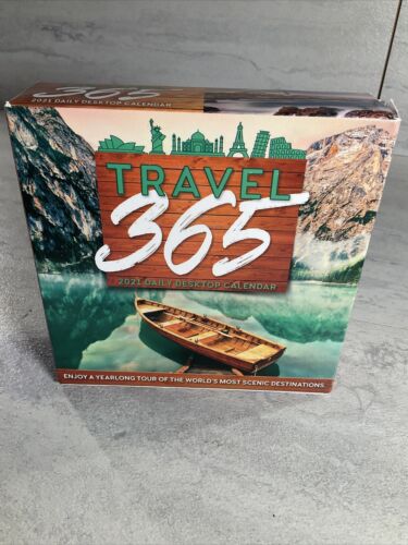 2021 Travel 365 Daily Desktop Calendar (6922810097847)